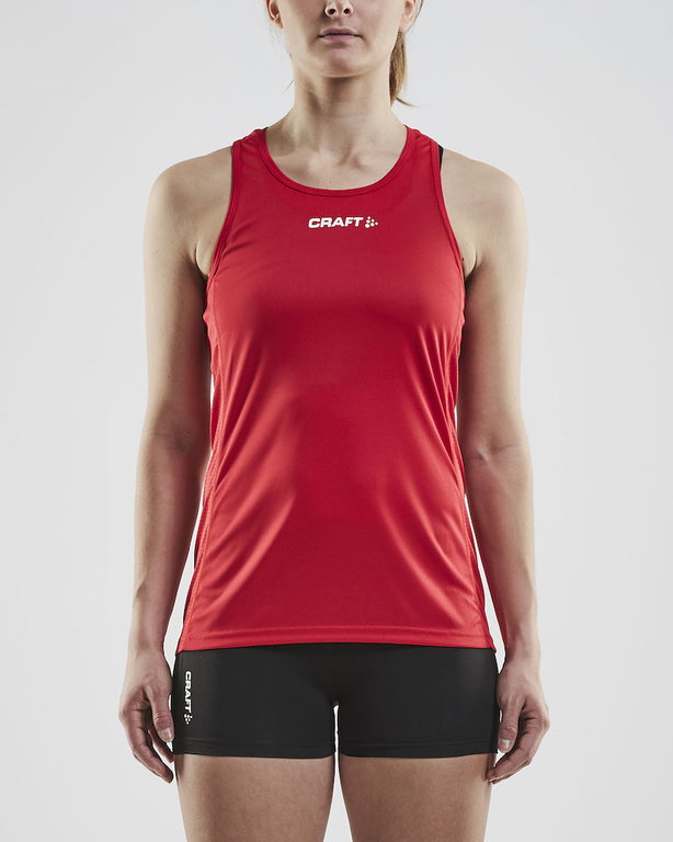 Craft Sport Tank Racerback Singlet Rush ärmellos rot Damen